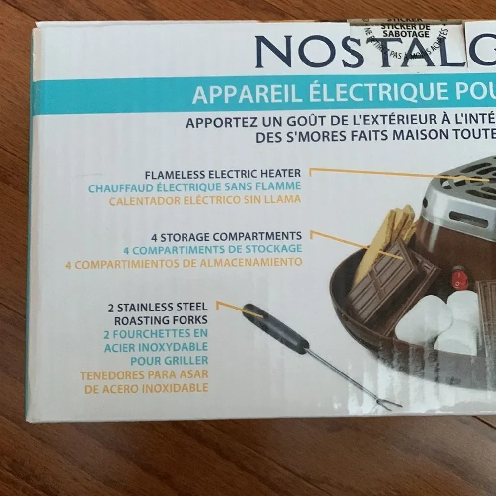 Electric s’mores maker (used once to test)